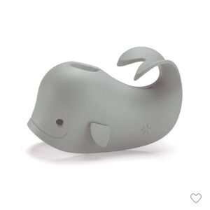 SKIP HOP Moby Whale Safety Padded Bath Spout Faucet Cover Baby NWT Gray
